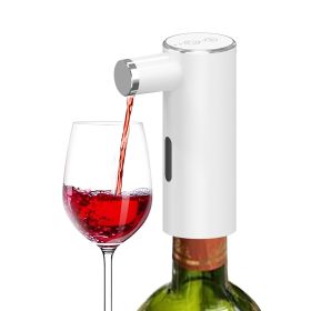 Electric Wine Decanter Fast Intelligent Induction Spirit Clear Wine Liquor Divider Electric (Option: White Machine)